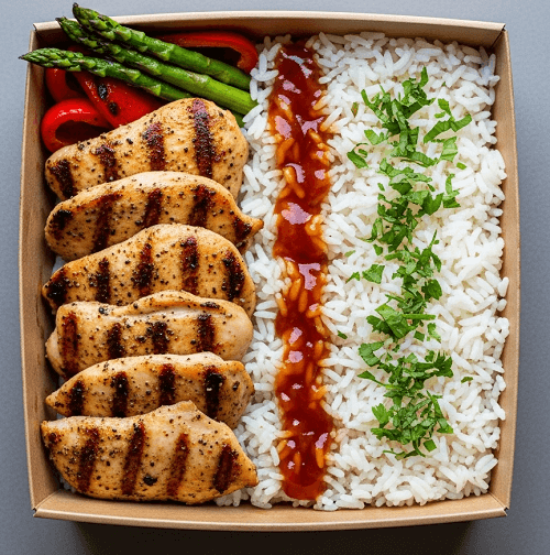 Chicken Rice Box 